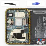 How to disassemble Realme 13+, Step 15/1