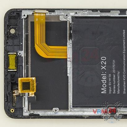 How to disassemble Doogee X20, Step 13/2