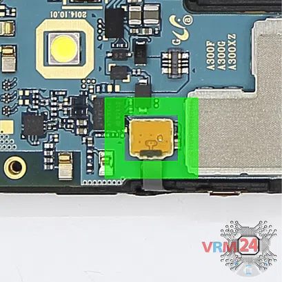 How to disassemble Samsung Galaxy A3 SM-A300, Step 7/3