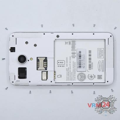 How to disassemble Lenovo A606, Step 3/2