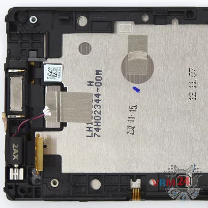 How to disassemble HTC Windows Phone 8S, Step 10/2