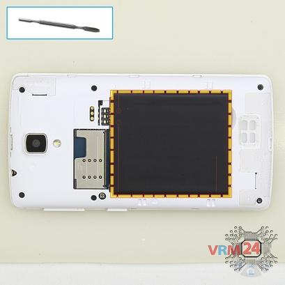 How to disassemble Lenovo A1000, Step 2/1