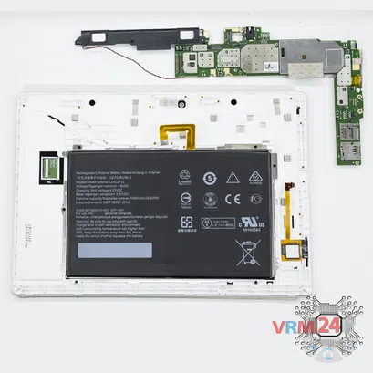 How to disassemble Lenovo Tab 2 A10-70, Step 14/2