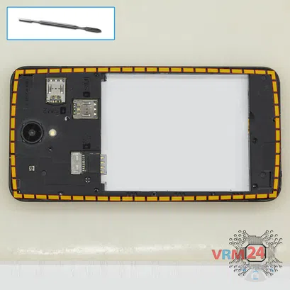 Cómo desmontar Micromax Bolt Ultra 2 Q440, Paso 5/1