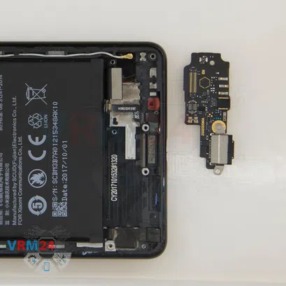 How to disassemble Xiaomi Mi Mix 2, Step 10/2