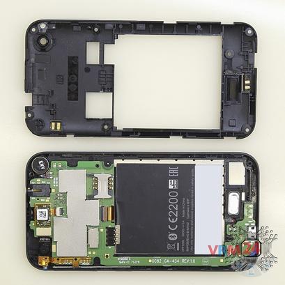 How to disassemble HTC Desire 320, Step 4/2
