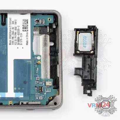 How to disassemble Sony Xperia Z1 Compact, Step 10/2