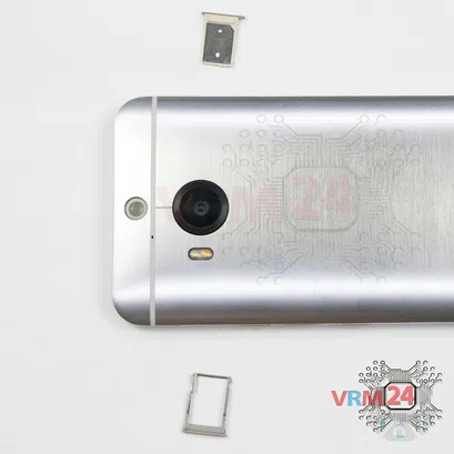 How to disassemble HTC One M9 Plus, Step 2/2