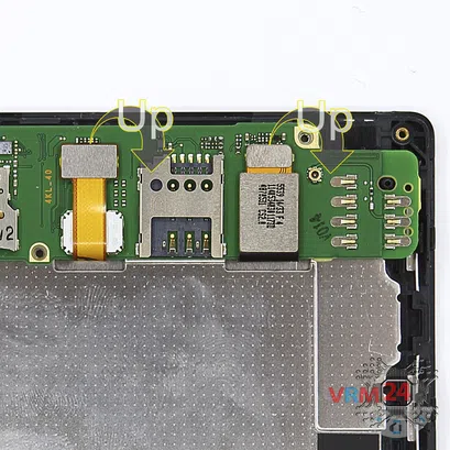 How to disassemble Nokia X2 RM-1013, Step 7/3