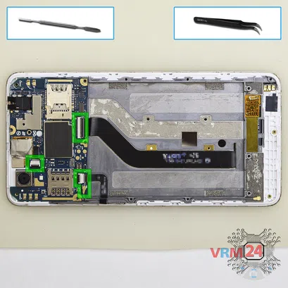 Como desmontar ZTE Blade X3 T620 por si mesmo, Passo 8/1