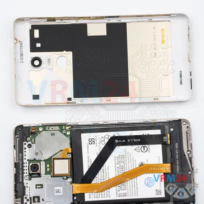 How to disassemble Lenovo K6 Note, Step 3/2