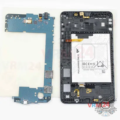 Как разобрать Samsung Galaxy Tab 4 7.0'' SM-T231, Шаг 6/2