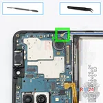 How to disassemble Samsung Galaxy A22 SM-A225, Step 13/1