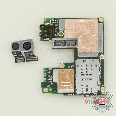 How to disassemble Nokia 7.1 TA-1095, Step 16/2