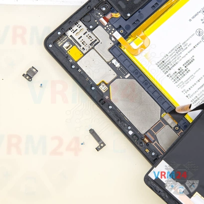 Cómo desmontar Huawei Mediapad T10s, Paso 4/2