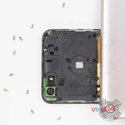 Como desmontar Lenovo A5, Passo 4/2