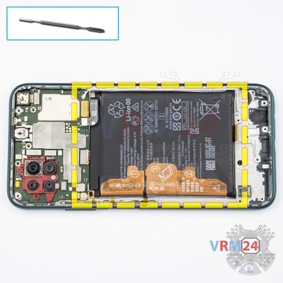 How to disassemble Huawei P40 Lite, Step 10/1