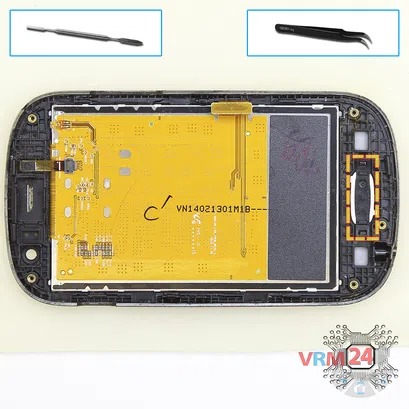 How to disassemble Samsung Galaxy Fame GT-S6810, Step 8/1