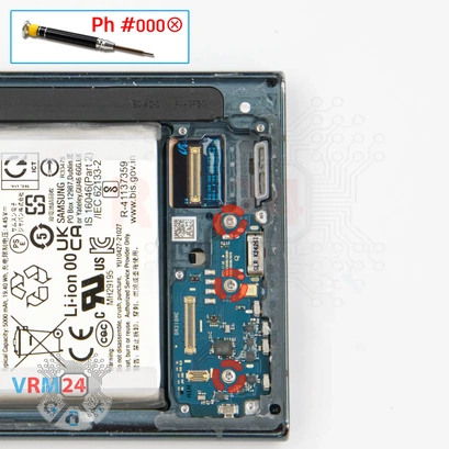 How to disassemble Samsung Galaxy S22 Ultra SM-S908, Step 11/1