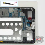 How to disassemble Samsung Galaxy Tab Pro 8.4'' SM-T325, Step 8/1