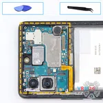 Cómo desmontar Samsung Galaxy A53 SM-A536, Paso 17/1