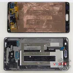 How to disassemble Samsung Galaxy Note 4 SM-N910, Step 5/2