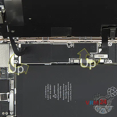 Cómo desmontar Apple iPhone 8 Plus, Paso 6/2