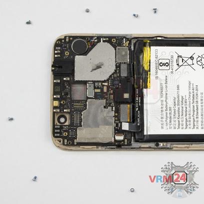 How to disassemble Motorola Moto M TX1663, Step 11/2