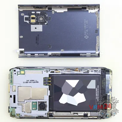How to disassemble Nokia E7 RM-626, Step 6/2