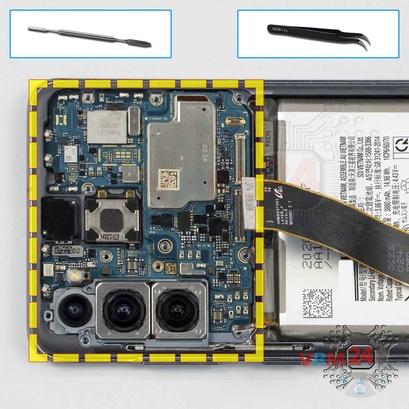 How to disassemble Samsung Galaxy S20 SM-G981, Step 15/1