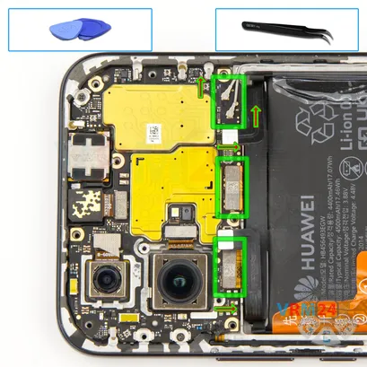 How to disassemble Huawei Nova 11, Step 12/1