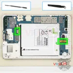 How to disassemble Samsung Galaxy Tab A 8.0'' SM-T355, Step 14/1