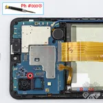 Como desmontar Samsung Galaxy A02 SM-A022 por si mesmo, Passo 13/1