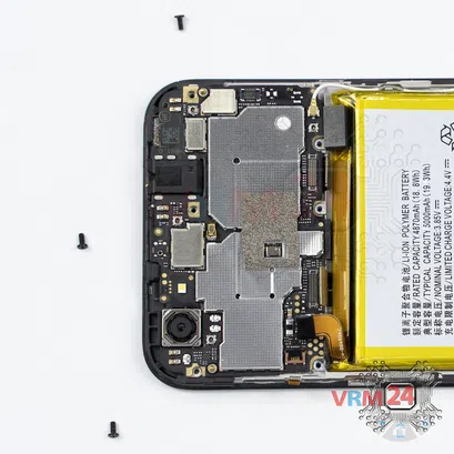 How to disassemble ZTE Blade A6, Step 12/2