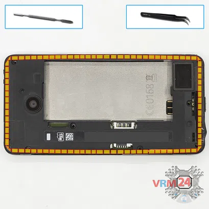 How to disassemble Nokia Lumia 630 RM-978, Step 5/1