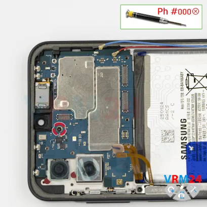 How to disassemble Samsung Galaxy A26 SM-A268, Step 15/1