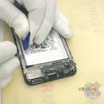 Cómo desmontar Samsung Galaxy A24 SM-A245, Paso 17/4