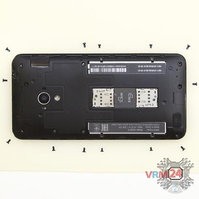 How to disassemble Asus ZenFone 4 A450CG, Step 2/2