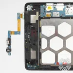 Cómo desmontar Samsung Galaxy Tab A 9.7'' SM-T555, Paso 11/2