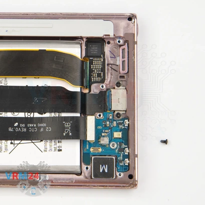 Cómo desmontar Samsung Galaxy Note 20 Ultra SM-N985, Paso 16/2