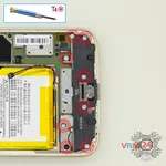 How to disassemble Motorola Moto Z2 Play XT1710, Step 8/1