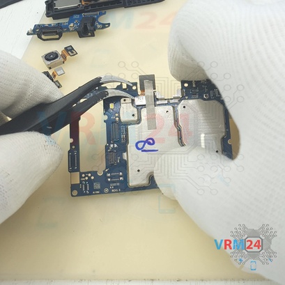 How to disassemble Samsung Galaxy A02s SM-A025, Step 13/4