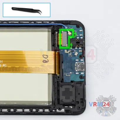 How to disassemble Samsung Galaxy A02 SM-A022, Step 9/1