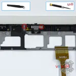 Cómo desmontar Samsung Galaxy Tab 8.9'' GT-P7300, Paso 17/1