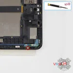 Cómo desmontar Samsung Galaxy Tab A 10.1'' (2016) SM-T585, Paso 13/1