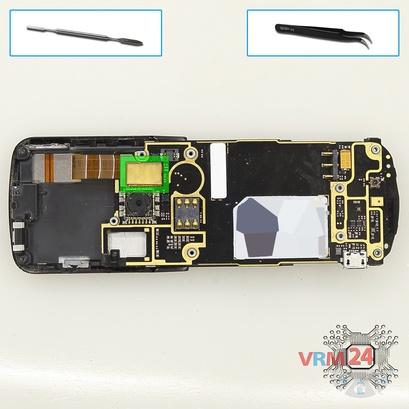 How to disassemble Nokia 8600 LUNA RM-164, Step 16/1