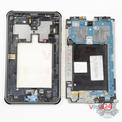 Cómo desmontar Samsung Galaxy Tab Active 8.0'' SM-T365, Paso 11/2