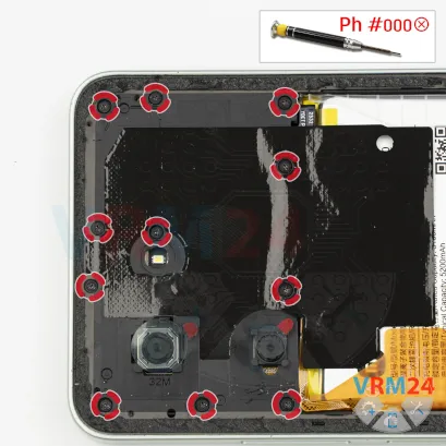 How to disassemble Xiaomi RedMi A5, Step 4/1