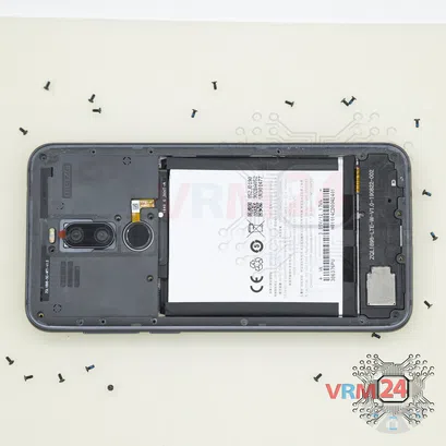 How to disassemble Meizu X8 M852H, Step 3/2