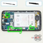 How to disassemble Micromax Bolt Q383, Step 6/1